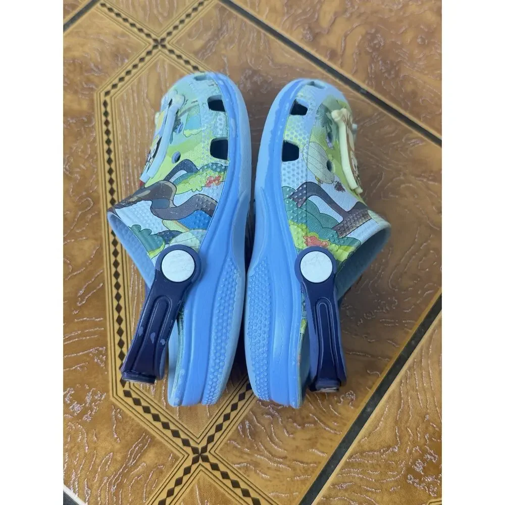 Crocs Classic Clog Bluey & Bingo Blue Unisex Kids Slip-On Lightweight C11